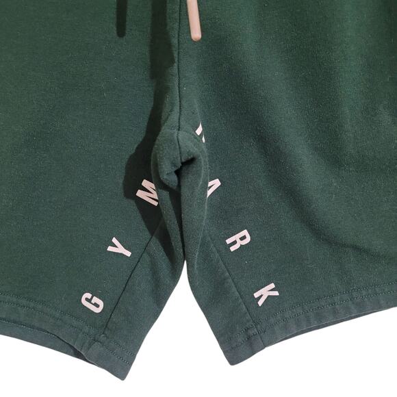 🏋️‍♂️ Gymshark Men's Green Athletic Shorts Size M Training Gym  Streetwear Fit - Picture 3 of 7